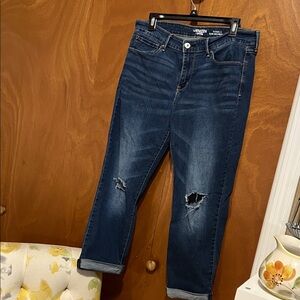 Levi's Dark Blue Boyfriend Jeans